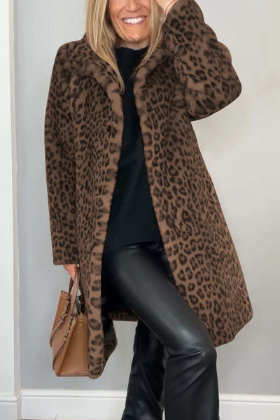 Daisy | Kappa med leopardmönster