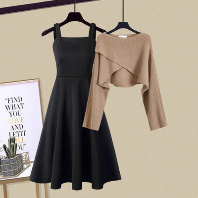 Leni | snygg strickkleid-kombination