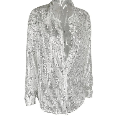 Hallie | Glitter Chic skjorta