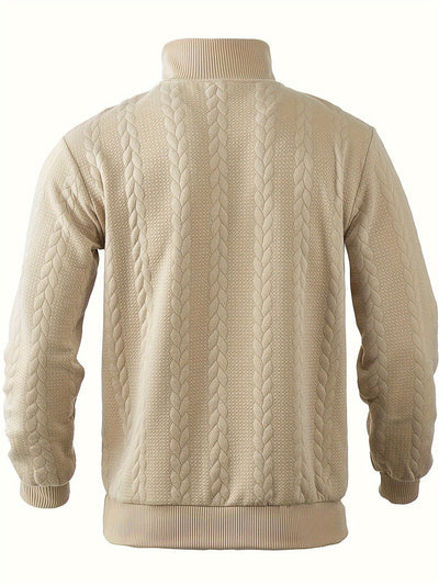 Albin | Vintage Herrtröja med Dragkedja