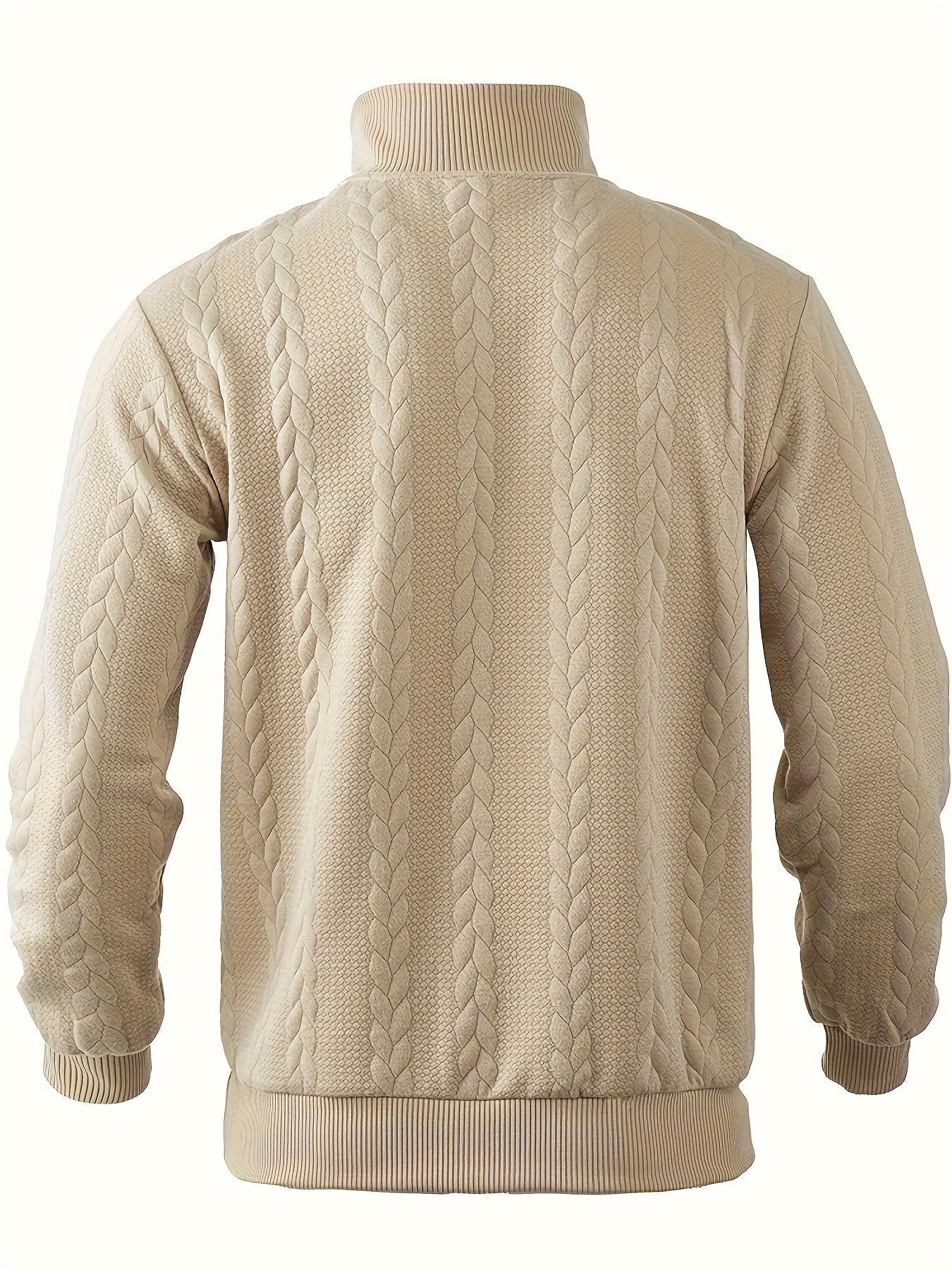 Alexander | Stickad cardigan med dragkedja