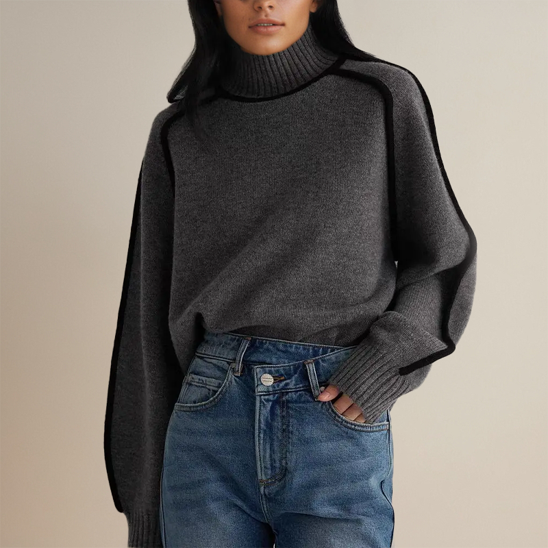 Emiley | Pullover med rullkrage