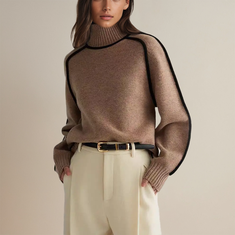 Emiley | Pullover med rullkrage