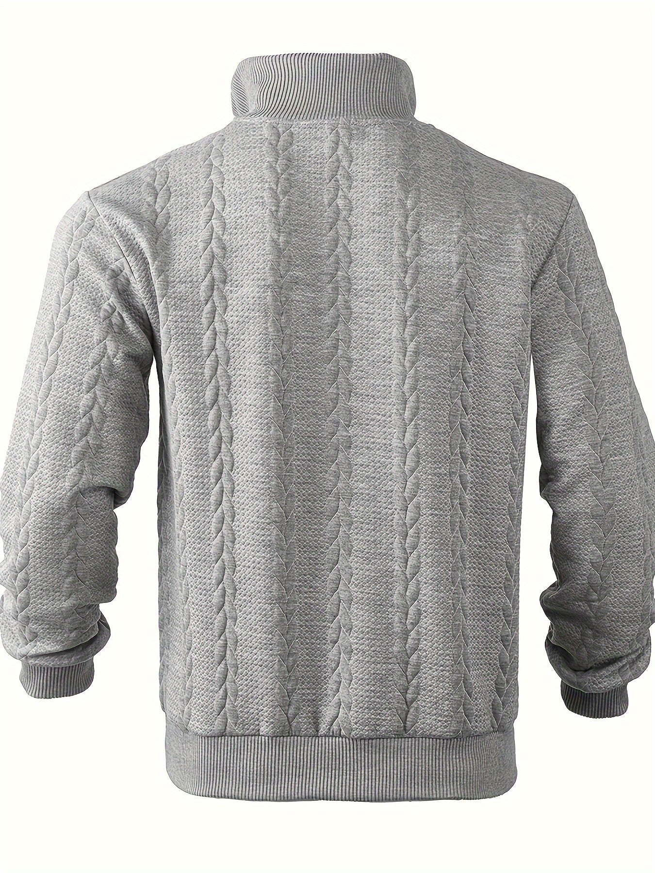Alexander | Stickad cardigan med dragkedja