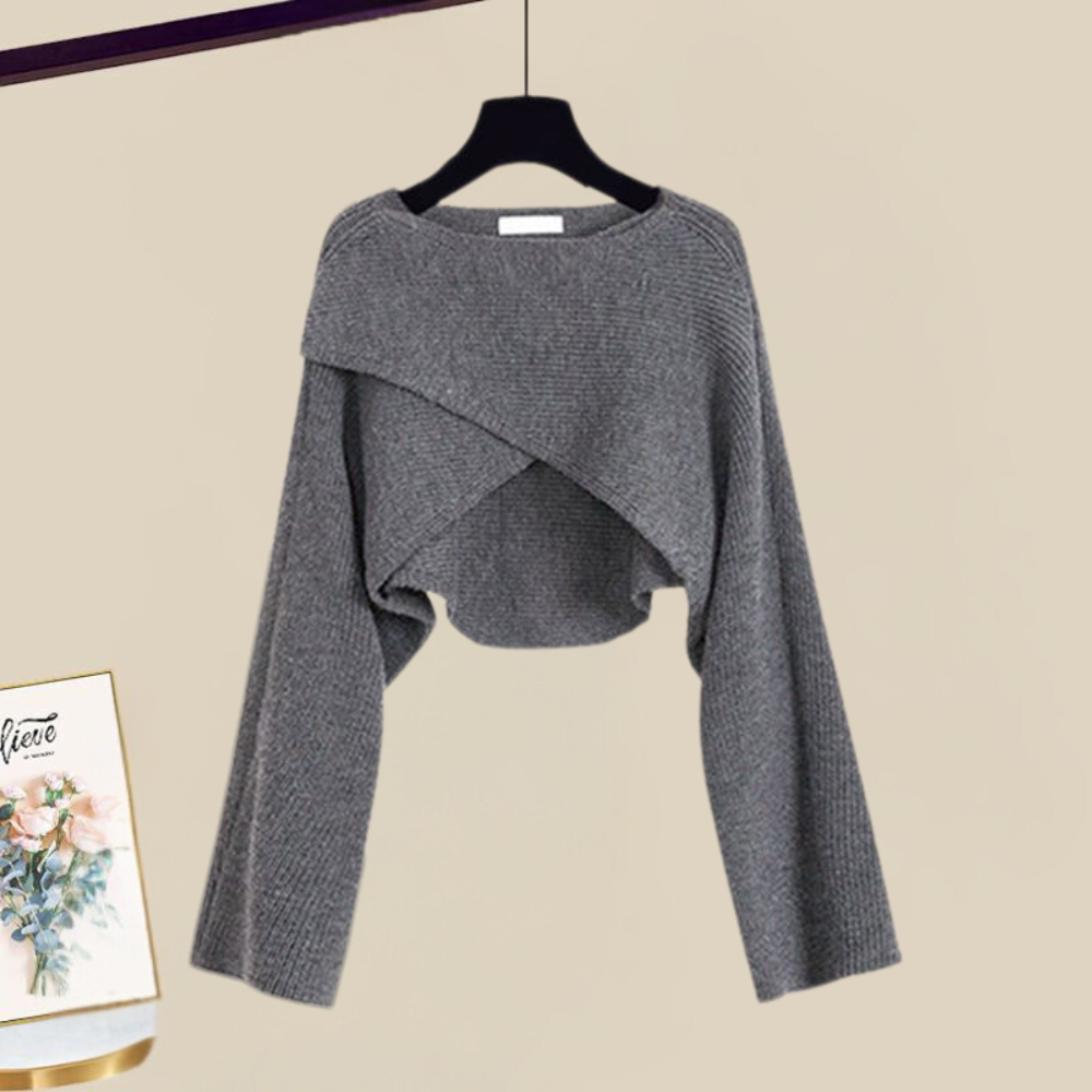 Leni | snygg strickkleid-kombination